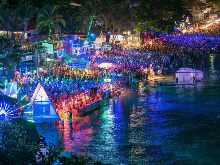 Full Moon party Koh Phangan, Thailand